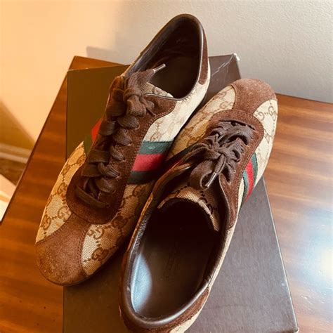 gucci bamboo sneakers|authentic Gucci sneakers.